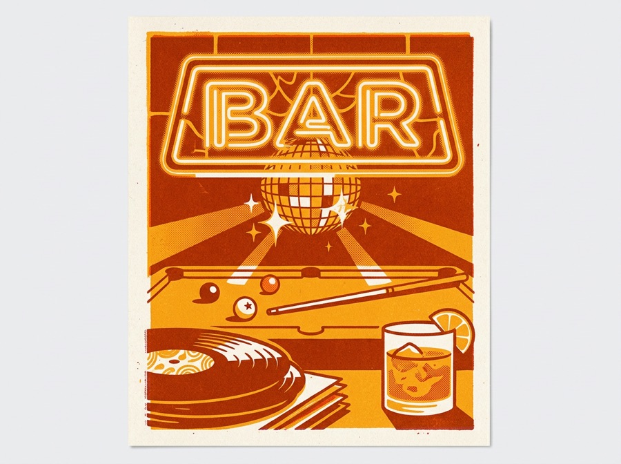 The Gold Room Presents poster art