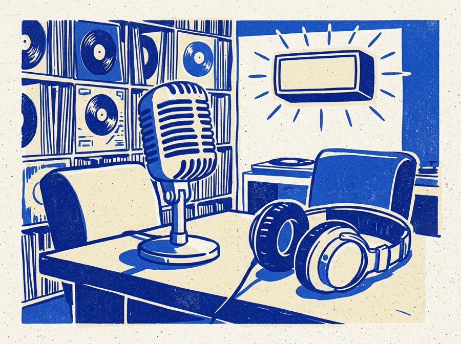 WTJU 91.1 FM poster art